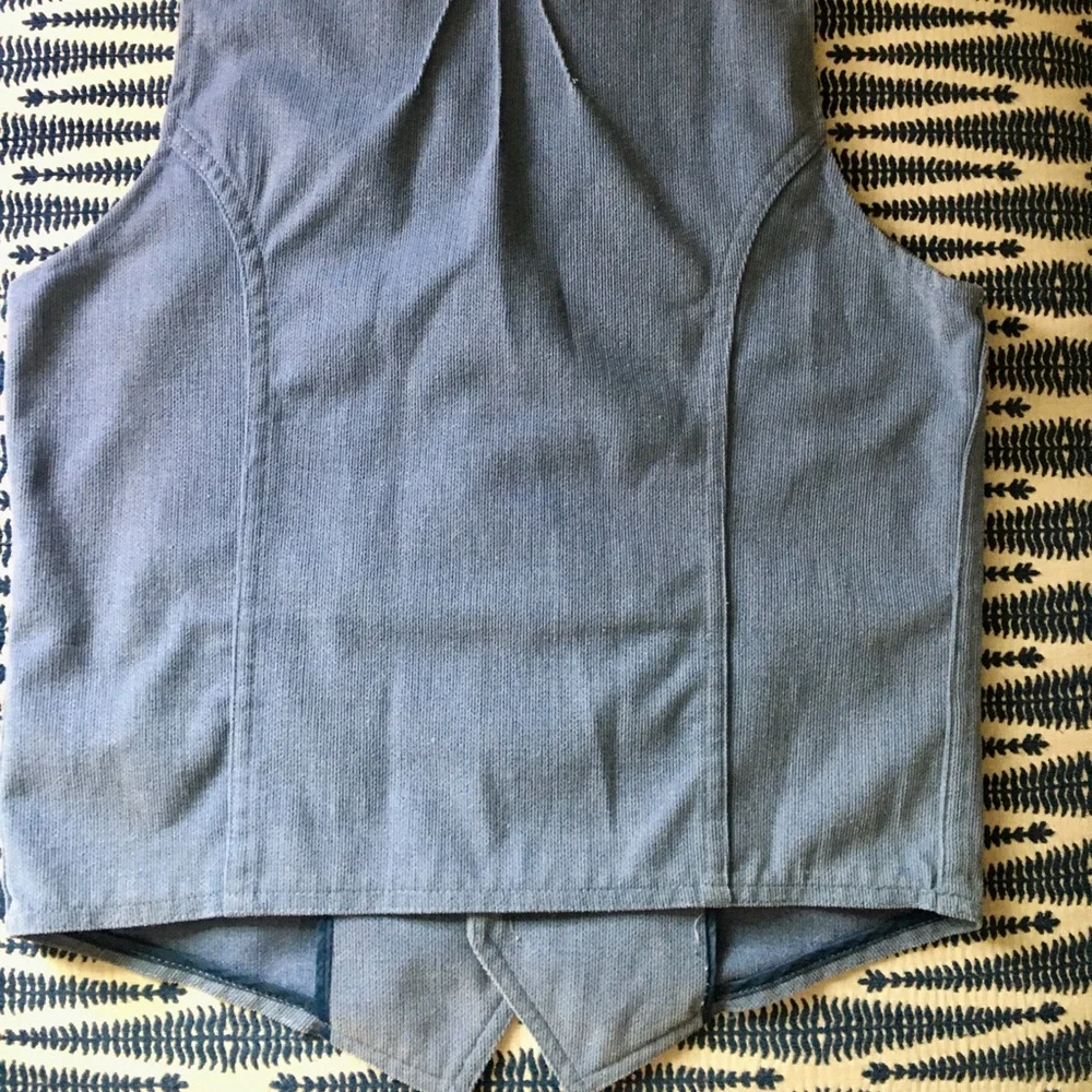 Vintage Corduroy Vest Small - Picture 5 of 7